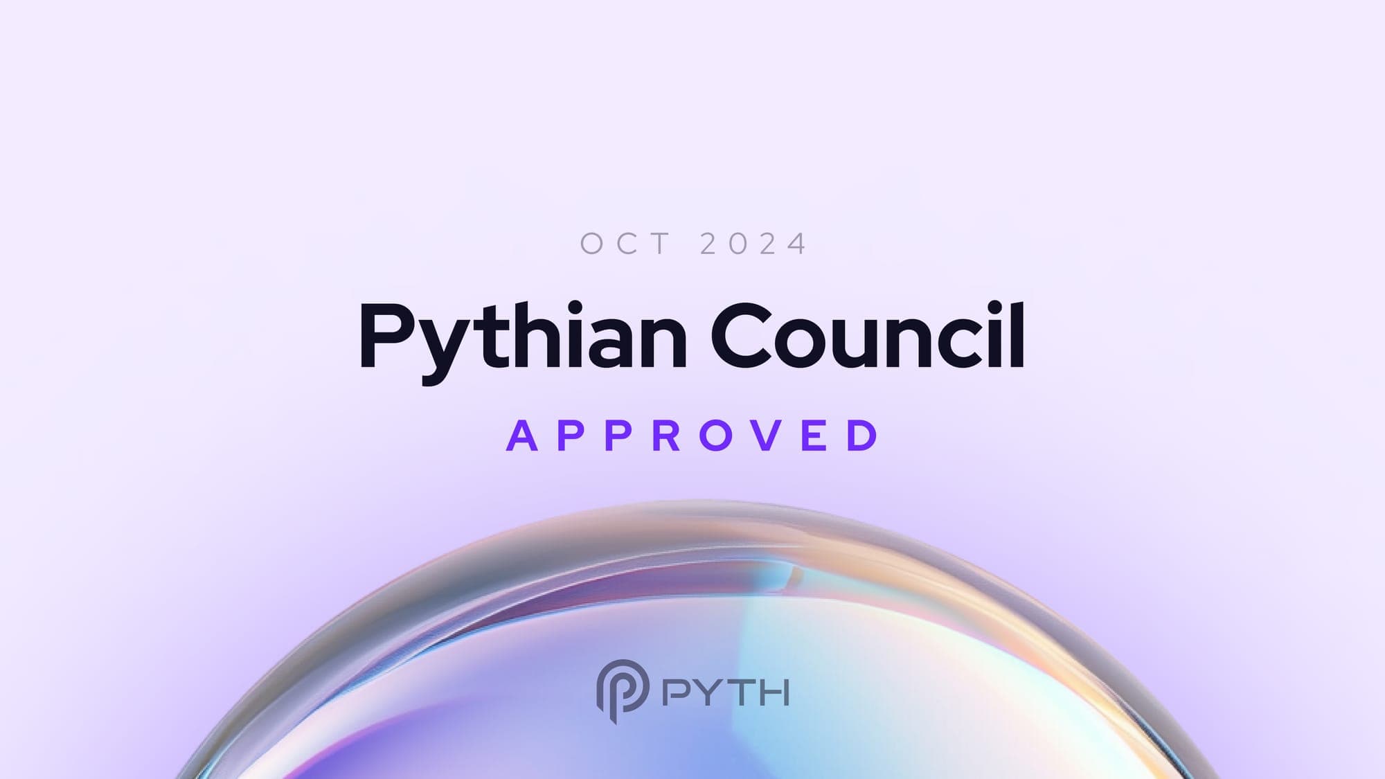 Approval of Pythian Council | Sep 2024